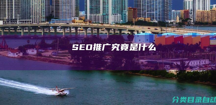 SEO推广究竟是什么