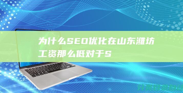 为什么SEO优化在山东潍坊工资那么低-对于SEO优化李金风已经全部掌握-但是对于薪资待遇完全不能与