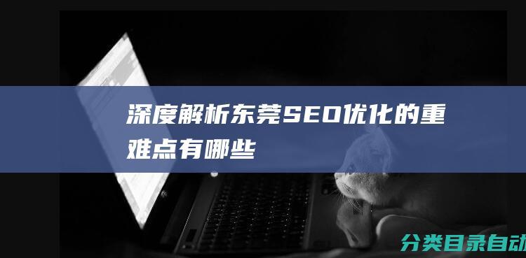 深度解析东莞SEO优化的重难点有哪些