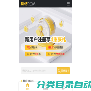 帝恩思-DNS.COM：DNS综合服务提供商-免费DNS解析-云解析-高防CDN-DNS劫持-SSL证书-网站劫持检测-宕机监控-云服务器ECS